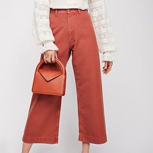 NWT Free People Patti pants in Chili Flake